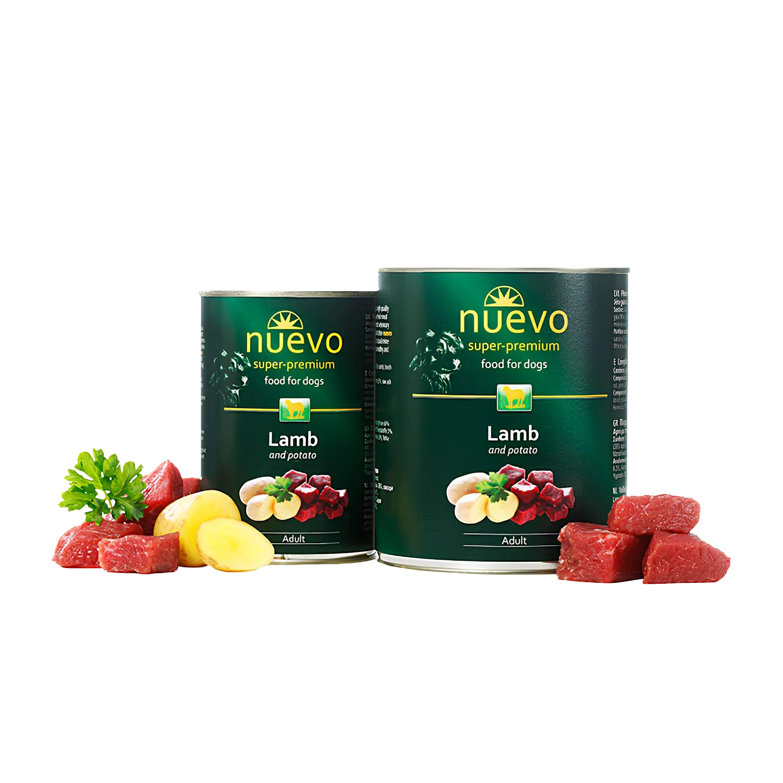 Nuevo puszka Jagnięcina Ziemniaki | Dorosły | 400g