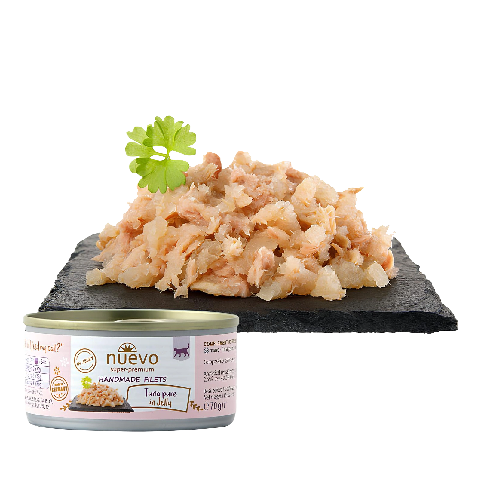 Nuevo HandmadeTuńczyk w galarecie | Dorosły | 70g