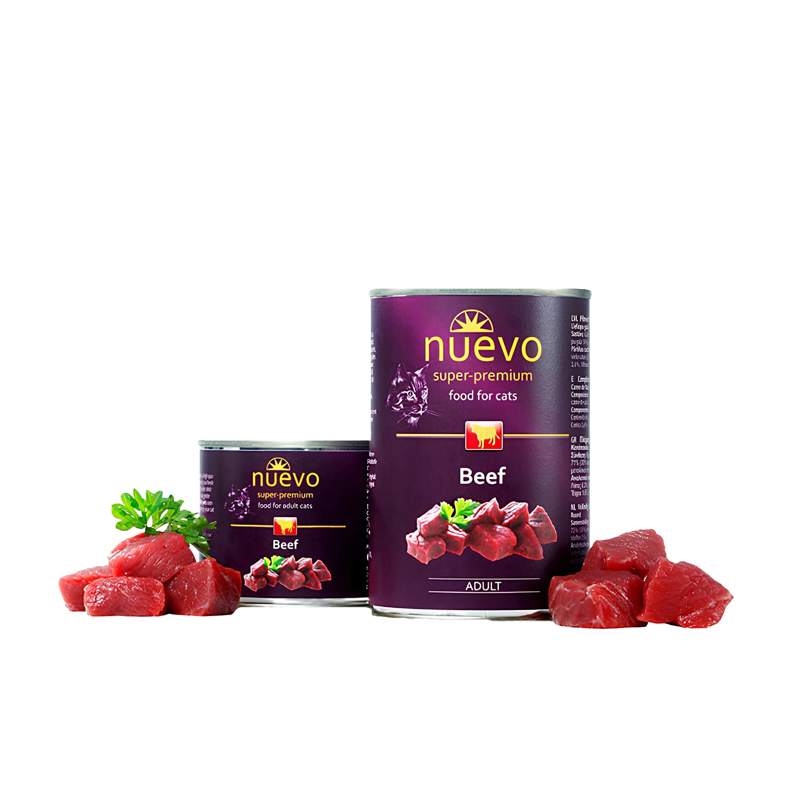 Nuevo puszka Wołowina | Dorosły | 200g