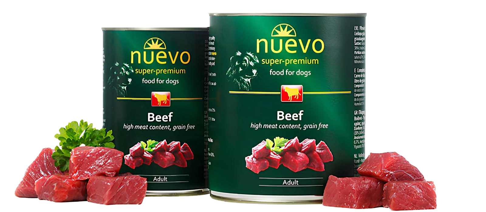 Nuevo puszka Wołowina | Dorosły | 400g