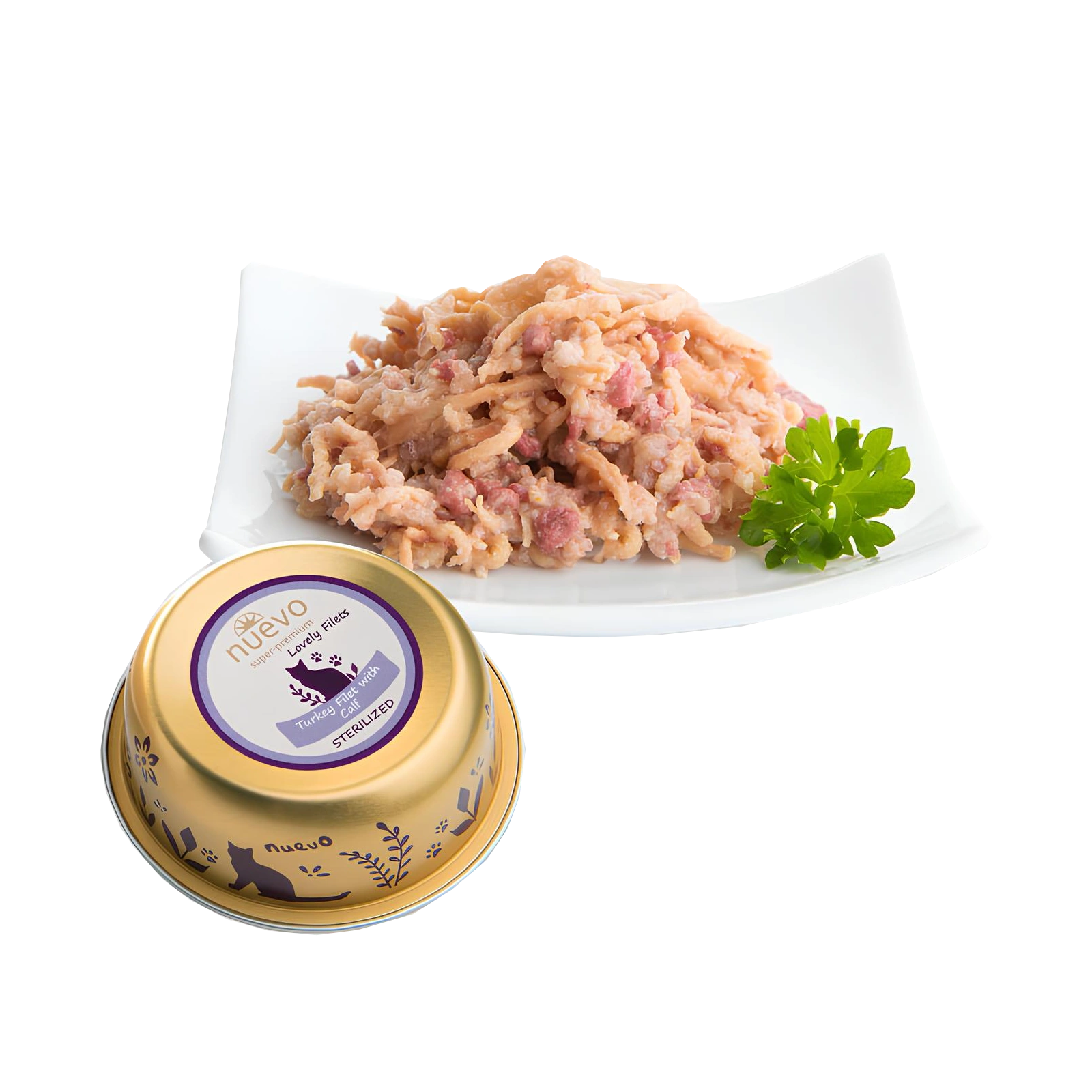 Nuevo Filet Indyk | dla sterylizowanych kotow | 85g