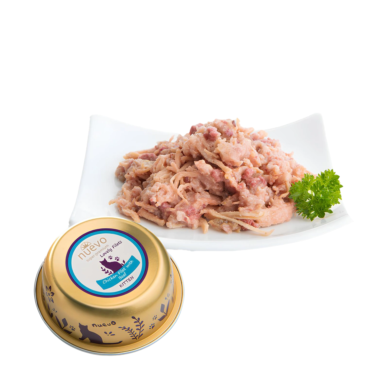 Nuevo Filet Kurczak Wołowina | dla Kociąt | 85g