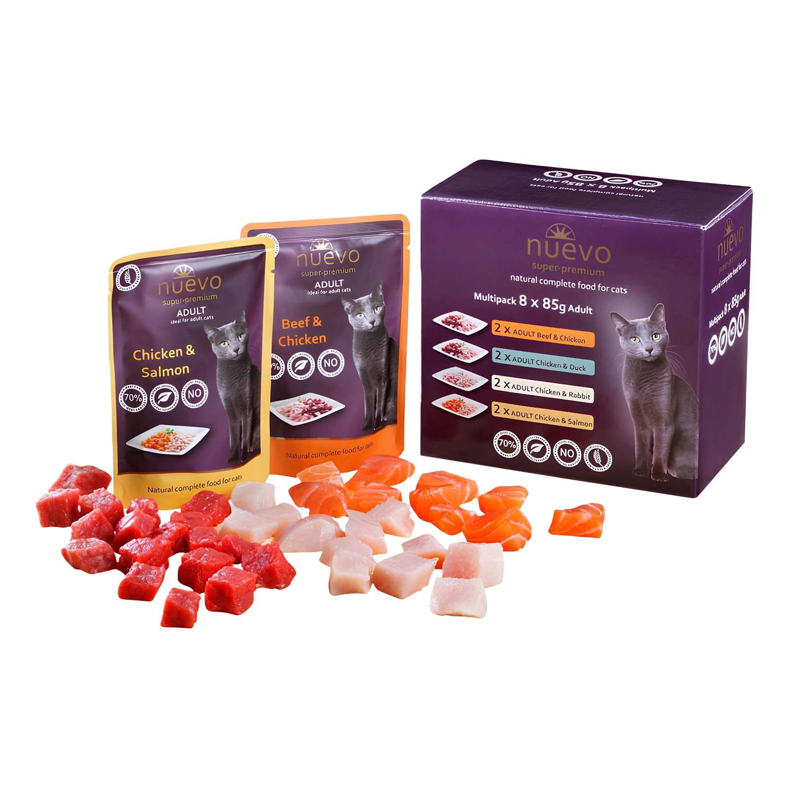 Nuevo Multipack Kot | saszetka | Adult | 8x85g