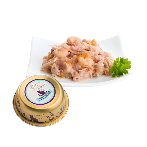 NUEVO KOT FILET KURCZAK KREWETKI 85G